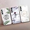 Marble Patterned Soft Silicone Case For Xiaomi Redmi Note 13 Poco C65 Samsung M35 A55 iPhone 15 Huawei Honor Realme Camera Protective Shockproof Cover