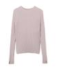 Proportion Body Dressing Concentric Cable Knit Gray Women's Sweater,