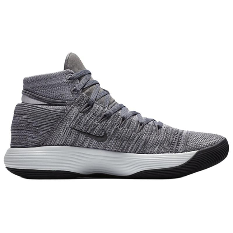 Nike Hyperdunk 2017 Удобные Баскетбольные Кроссовки Средней Высоты Мужские Серые 917727-007