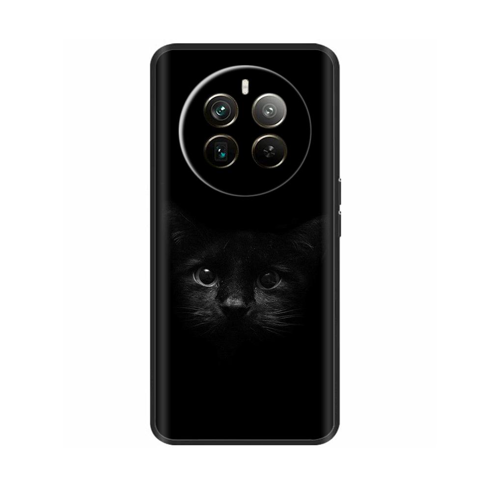 Мультяшный чехол для телефона Realme 12 Чехол Realme12 Plus Мягкая задняя крышка из жидкого силикона для Realme 12 Pro Plus 5G Чехлы Realme12X