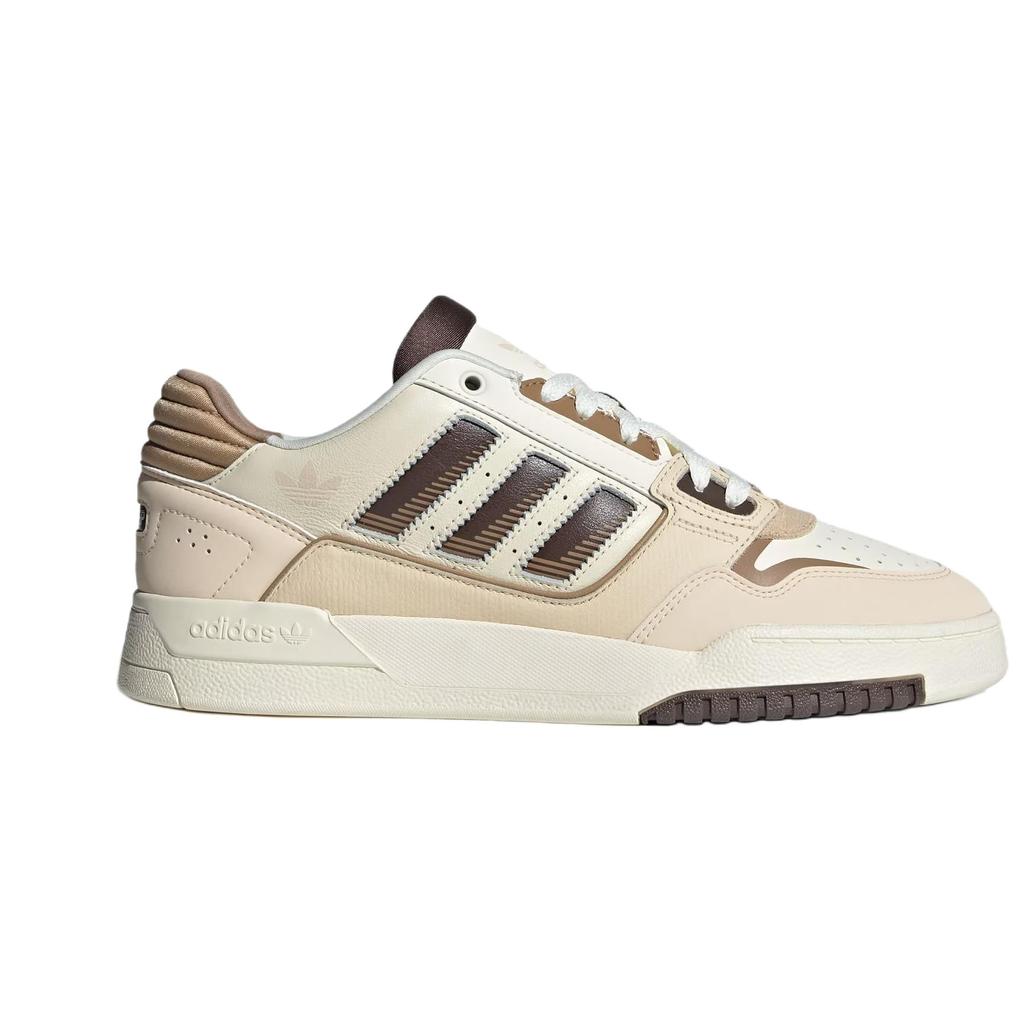 adidas Originals Drop Step 2.0 Модные Удобные Низкие Кеды для Скейтборда Унисекс Белые Коричневые JP5884