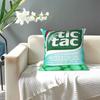 Tictac Wintergreen Наволочки Спальня Домашний Декор Tictac Wintergreen Конфеты Милые Оранжевые Payutrus Tic Tac Время Графика