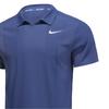 Nike Мужские поло Dri Fit Синие с воротником-стойкой Умеренные HM6753-410