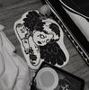 Halloween Decoration Gazelle Girl Floor Mat Non-Slip Absorbent Entry Door Mat Indoor Decoration