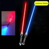 Lightsaber Toy Colorful Cool Luminescent Parent-child Interaction Cosplay Props Detachable LED Glowing Lightstick Children Light Toy Christmas Gift