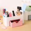 Jewelry Cosmetics Storage Box Drawer Type Plastic Office Desktop Dresser Skin Care Brush Lipstick Finishing Shelf