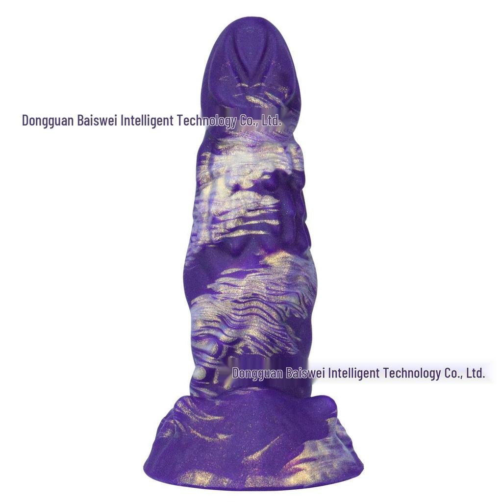 Маленький инопланетный анальный стимулятор с мощной присоской - Реалистичный жидкий силикон для взрослых женщин