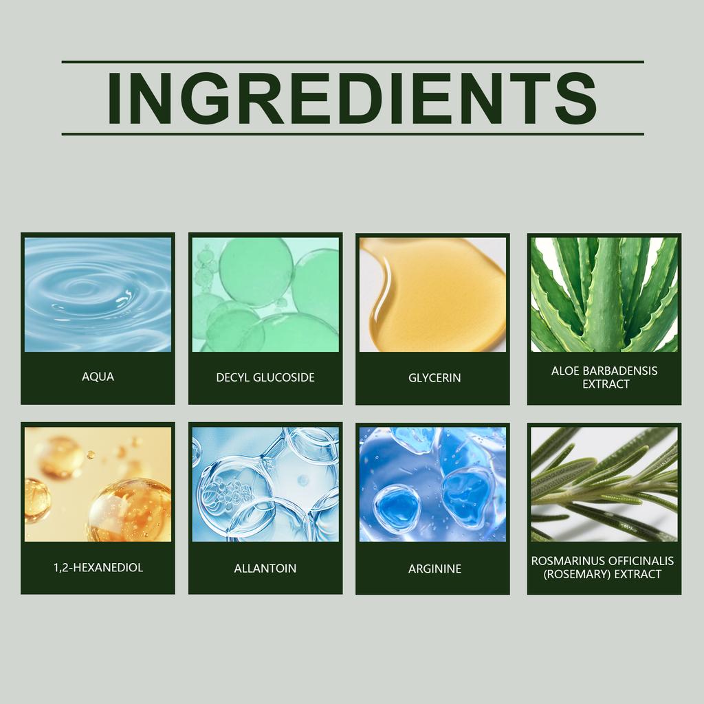 Rosemary Volumizing Shampoo, Silky Smooth Daily Scalp Care