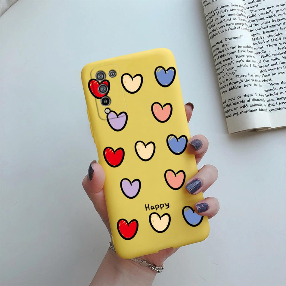 For Huawei Honor 10X Lite Case DNN-LX9 Cute Cartoon Flowers Cover For Honor10X Lite Honor 10 X 10X Lite Phone Cases Soft Bumper