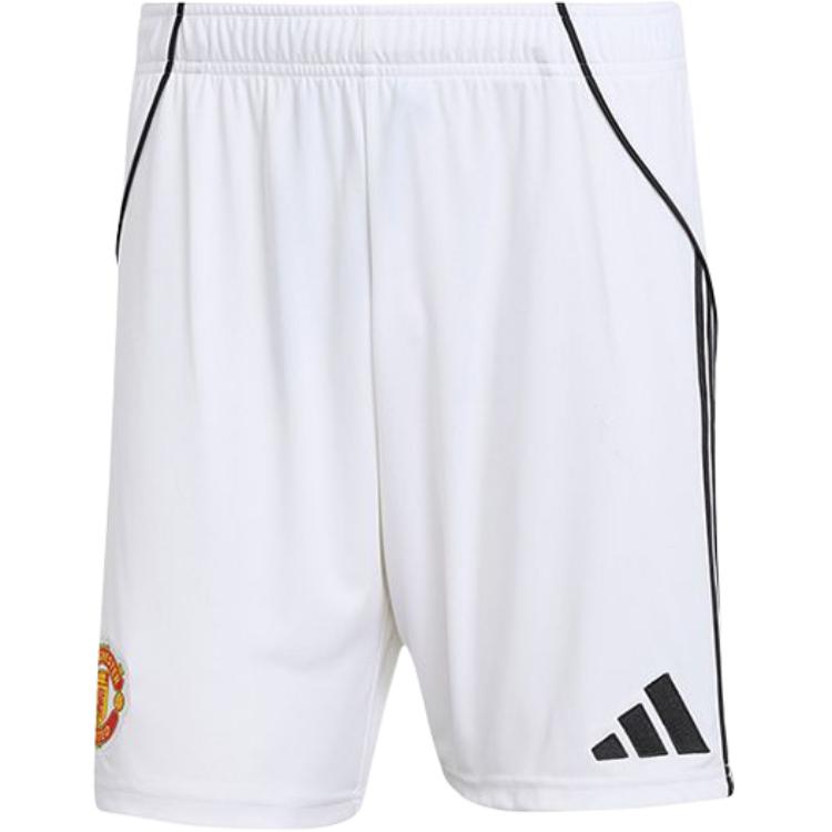 adidas Манчестер Юнайтед 25/26 Домашние Шорты Белые Мужские Низ JI7430