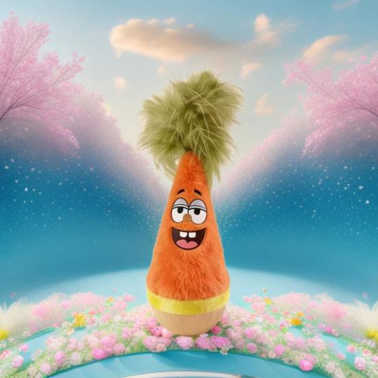 Качающаяся игрушка для кошек, Плюшевая качающаяся игрушка на деревянной основе, Самовосстанавливающаяся интерактивная игрушка-перышко для кошек, для домашних кошек и котят, Для игры ударами лапой, пинками, Бесшумная