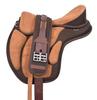 Безленчиковое синтетическое седло для лошадей Freemax с подпругой