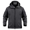 Soft Shell Waterproof Military Jacket Men Winter Warm Outdoor Hiking Hooded Camouflage Fleece Tactical Coat