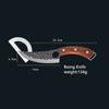 Forged Scimitarsr Boning Knife Slaughter Knife Kitchen Knife Chef Knife Hungting Knife Fishing Knife