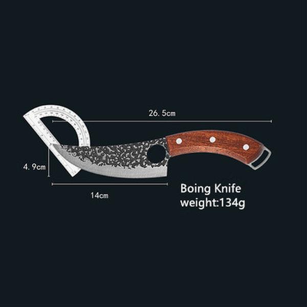 Forged Scimitarsr Boning Knife Slaughter Knife Kitchen Knife Chef Knife Hungting Knife Fishing Knife