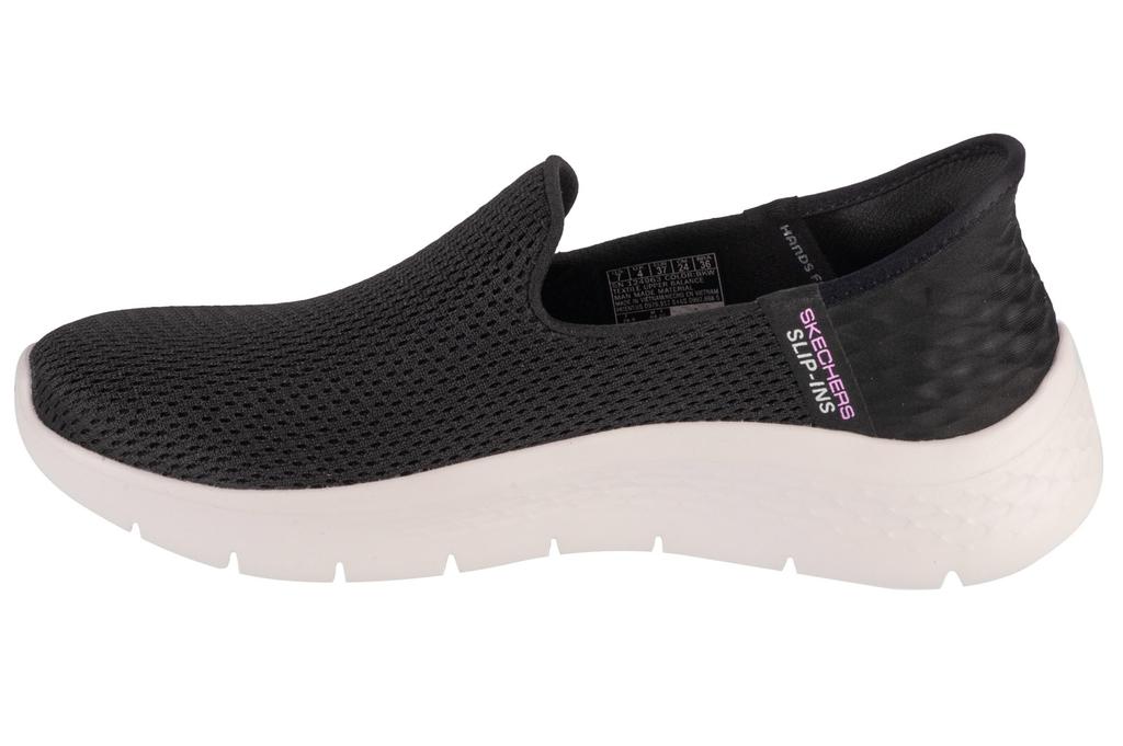 Skechers Slip-Ins: GO WALK Flex - Relish, Womens Black Sneakers