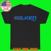 Футболка Falken Tires Черная Топ Унисекс