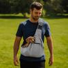 Hand Free Dog Sling Carrier Bag Adjustable Strap Cat Crossbody Bag Pet Messenger Bag  for Dogs Cats