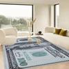 Dollars Money Floor Mat Retro Multiple Choice Living Room Kitchen Rug Non-Slip Modern Home Decor