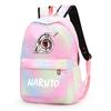 3Pcs/set Anime Naruto Backpack Back To Schoobag with Lunch Bag for Teen Gir Boy Student Bookbag Men Women Leisure Travel Bag