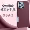 Применимо к чехлу для мобильного телефона iPhone16promax, кожаный, с магнитной застежкой, Apple 16 полноразмерный противоударный защитный чехол.
