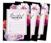 Inkdotpot 30A FloralA Fill-In Style Bridal Shower Invitations Wedding Blank
