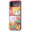 Жесткий чехол для ПК для Samsung Galaxy ZFlip3 Z Flip 4 ZFlip Z Flip 3 5G ZFlip4 zflip S-Sailors Girl M-Moons Защита от печати