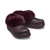 Crocs Сабо Теплые Плюшевые Амортизирующие Нескользящие Дышащие Прочные Низкие Повседневные Туфли Обувь Унисекс Фиолетовый 208446-6WD