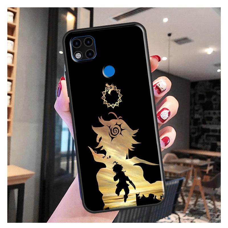Nanatsu No Taizai Seven Deadly Sin For Redmi 10 Case For Xiaomi Redmi Note 11 Pro 8 9 10 Pro 8T 9S 10S 9A 9C 9T Cover Fundas
