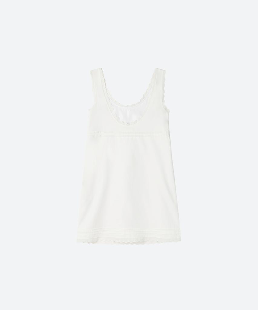 Moon Sun Mj Cotton Lace Dress / White