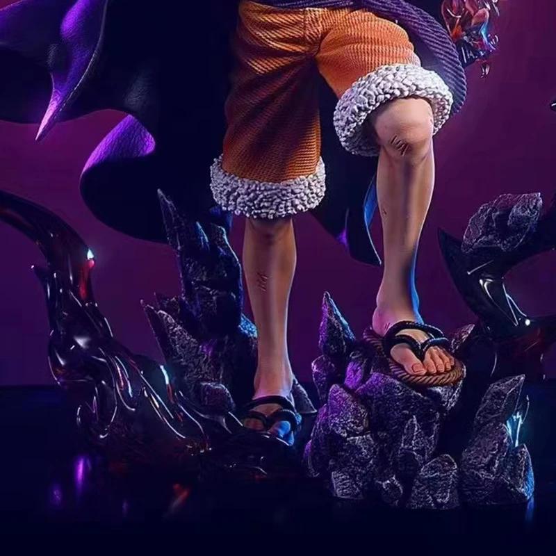 Новая фигурка аниме One Piece Луффи Четыре Императора Обезьяна Д. Фигурка Луффи 25 см ПВХ Коллекционная модель Кукла Игрушки