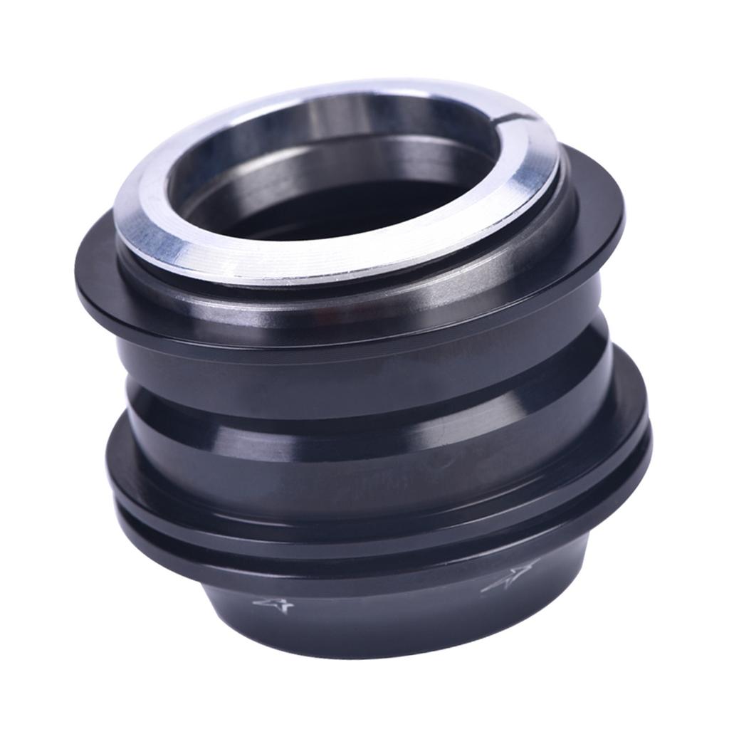 Алюминиевый сплав велосипеда передняя вилка шток рулевая колонка сменные снасти велосипедный аксессуар (черный)