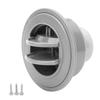 Air Conditioning Outlet 100 76 47mm Gray Round ABS Universal for RV Boat Bus Car