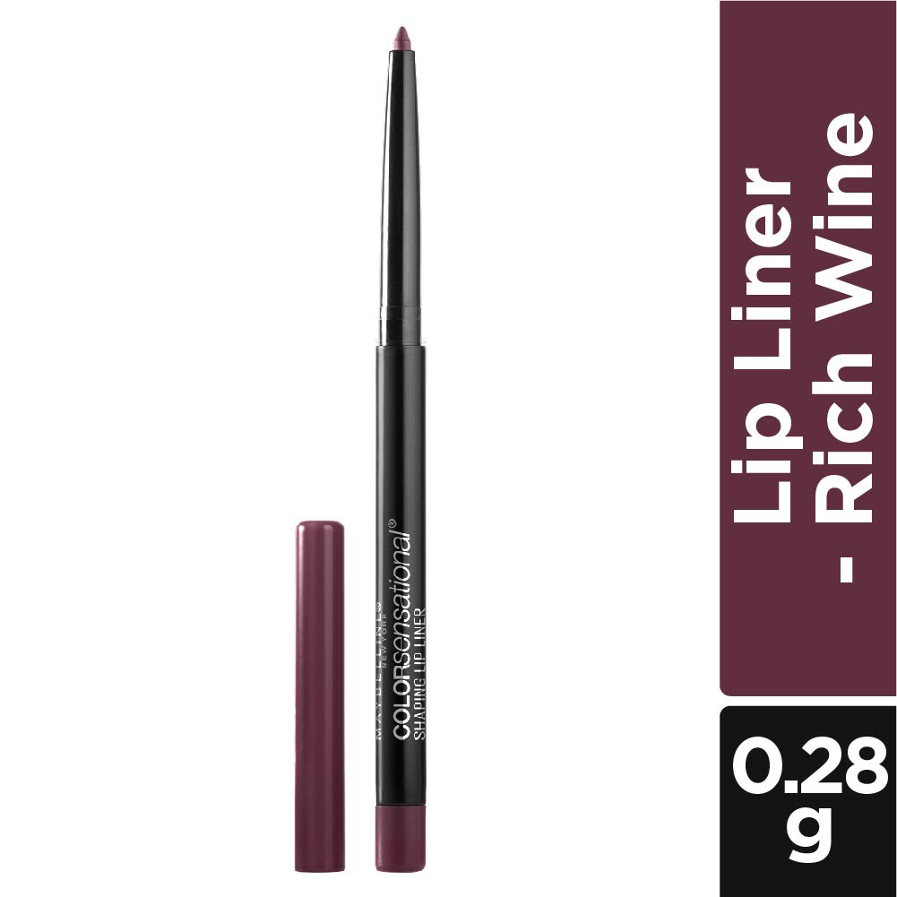 Maybelline New York Карандаш для губ Sensational Shaping Rich Wine Burgundy 0,01 унции