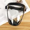 Transparent Face Shield Anti-oil Onion Goggles Dust-Proof Face Protective Mask Reutilizable Cooking Tools