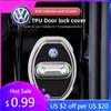 2026 Горячее Для Volkswagen VW 4 ШТ. Силиконовая Накладка На Замок Двери Автомобиля Защитная Заглушка Двери Для Volkswagen VW Golf Amarok Arteon T-ROC T