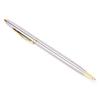 1Pc Metal Ballpoint Pen Stationery Stainless Steel Rod Rotating Pen Ballpen