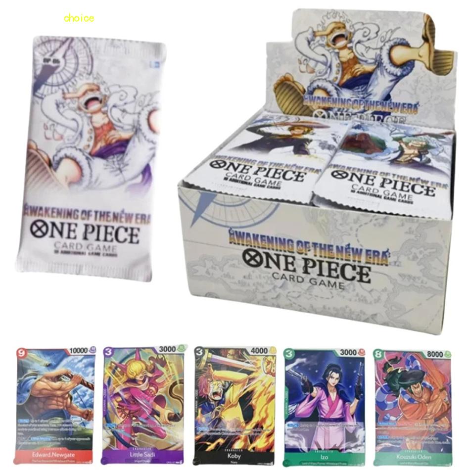 Горячая Аниме One Piece 300 шт./Коробка Карты Английский Пробуждение Новой Эры Коллекционная Карточная Игра Коллекция Боевой Бустер Игрушка Рождественские Подарки
