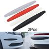 2Pcs/Set Car Bumper Protector Strip Guard Corner Protection Strips Scratch Protector Crash