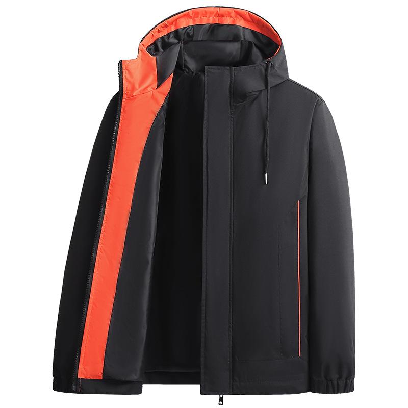 Однотонная весенне-осенняя повседневная новая спортивная куртка для активного отдыха, ветрозащитная куртка из мягкой ткани, кардиган, ветровка для мужчин