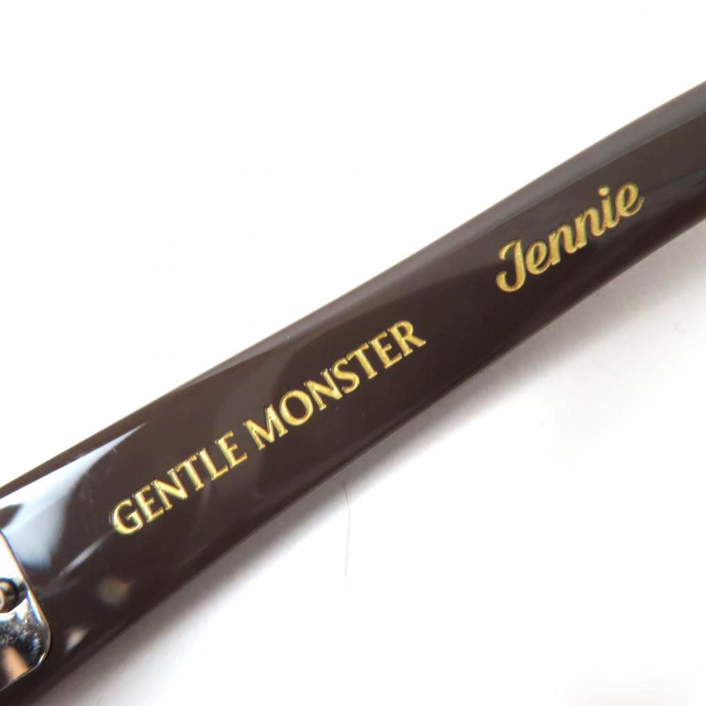 Excellent GENTLE MONSTER sunglasses Jennie-Fish Tail BR3 Jenny collaboration Used