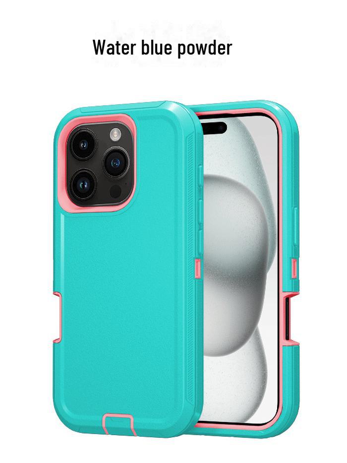 Чехол для телефона Apple 16 Pro Max Three-Proof Solid Color Anti Fall