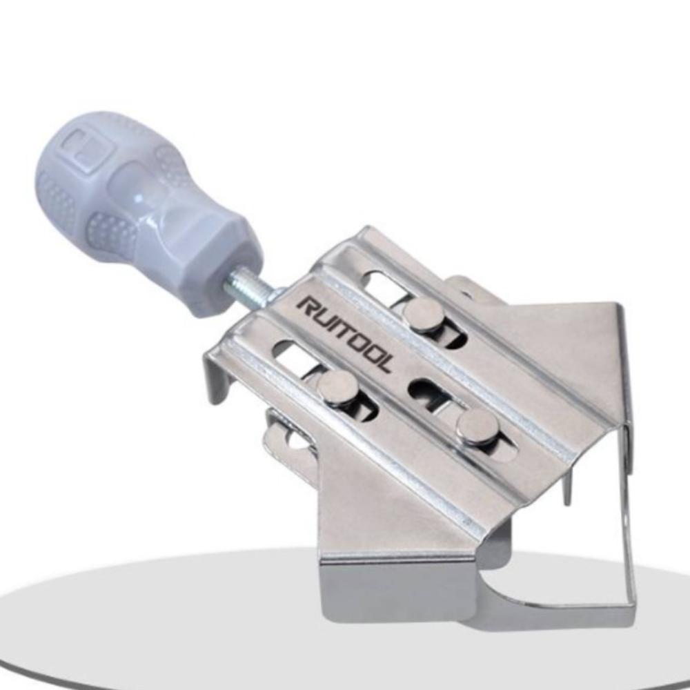 Угловой зажим из нержавеющей стали, многоцелевой инструмент для создания фоторамок, поворотный зажим с прямым углом, Т-образный