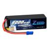 Zeee 6S LiPo 9000mAh 22.2V 100C with EC5 Plug, High Capacity, for RC Cars, RC Planes, RC Trucks, Drones, Etc.