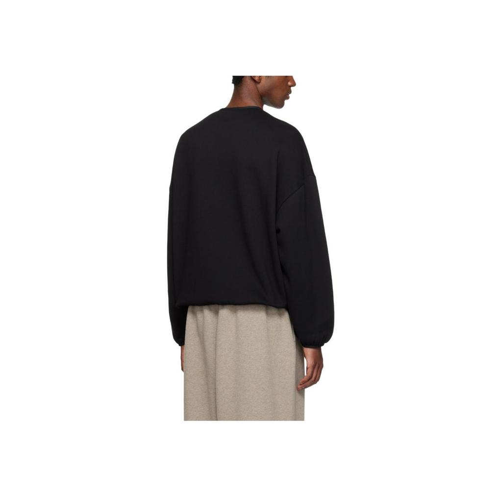 Fear of God Мужские топы Essentials Crewneck черного цвета 192SU244680F