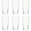 Toyo Sasaki Glass Tumbler Glass HS Tumbler Long Tumbler 435ml Set of 6 Made In Japan Dishwasher Safe Unbreakable Glass Cup Coffee Glass Beer Glass