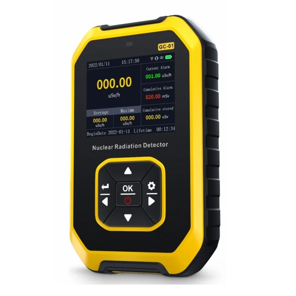 LCD Display X-ray Radioactivity Tester High Sensitivity Portable Geiger Counter  Daily Life