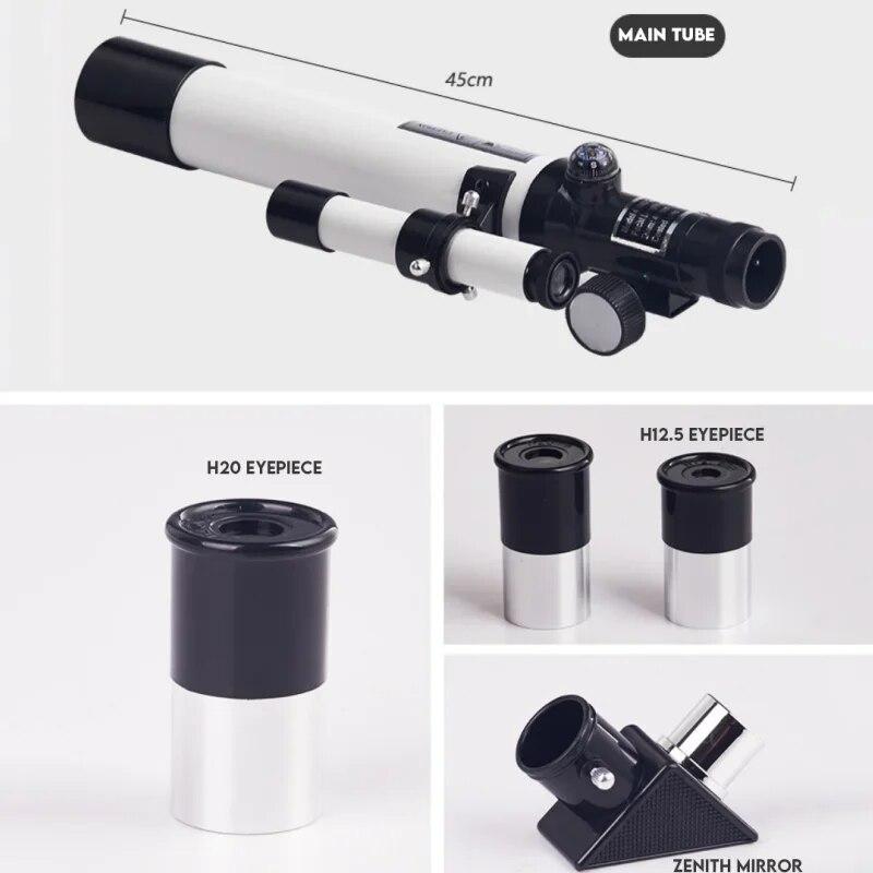 Professional Astronomical Telescope Powerful Monocular Long Range Binoculars Moon Space Planet Observation Gifts For Kid