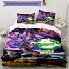 3pcs Duvet Cover Set (1*Duvet Cover + 2*Pillowcase, Without Core), Ghostbusters Print Soft All‑Season Bedding Set, Home Bedroom Decor Gift