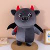 Super Cute Devil Pig Plush Doll, Soft Skin-Friendly Throw Pillow, Comfort Soothing Toy Gift